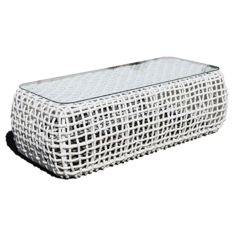 Dynasty Coffee Table with Glass