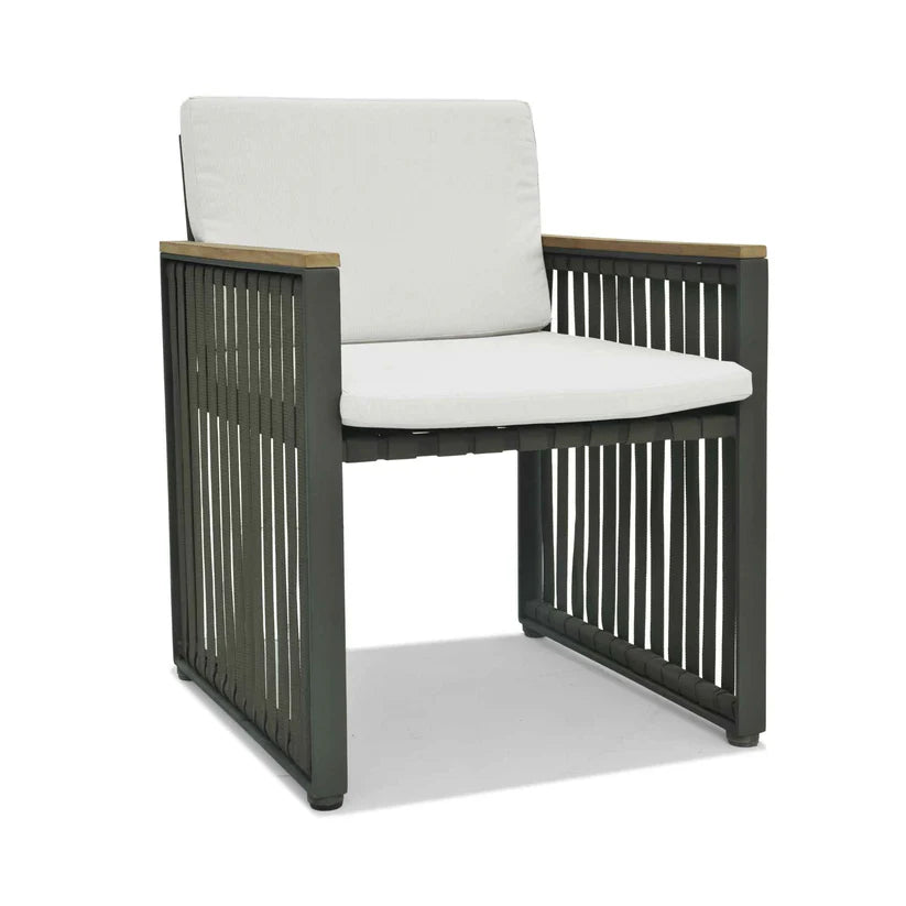 Horizon 5-Piece Dining Set with Sunbrella Cushions